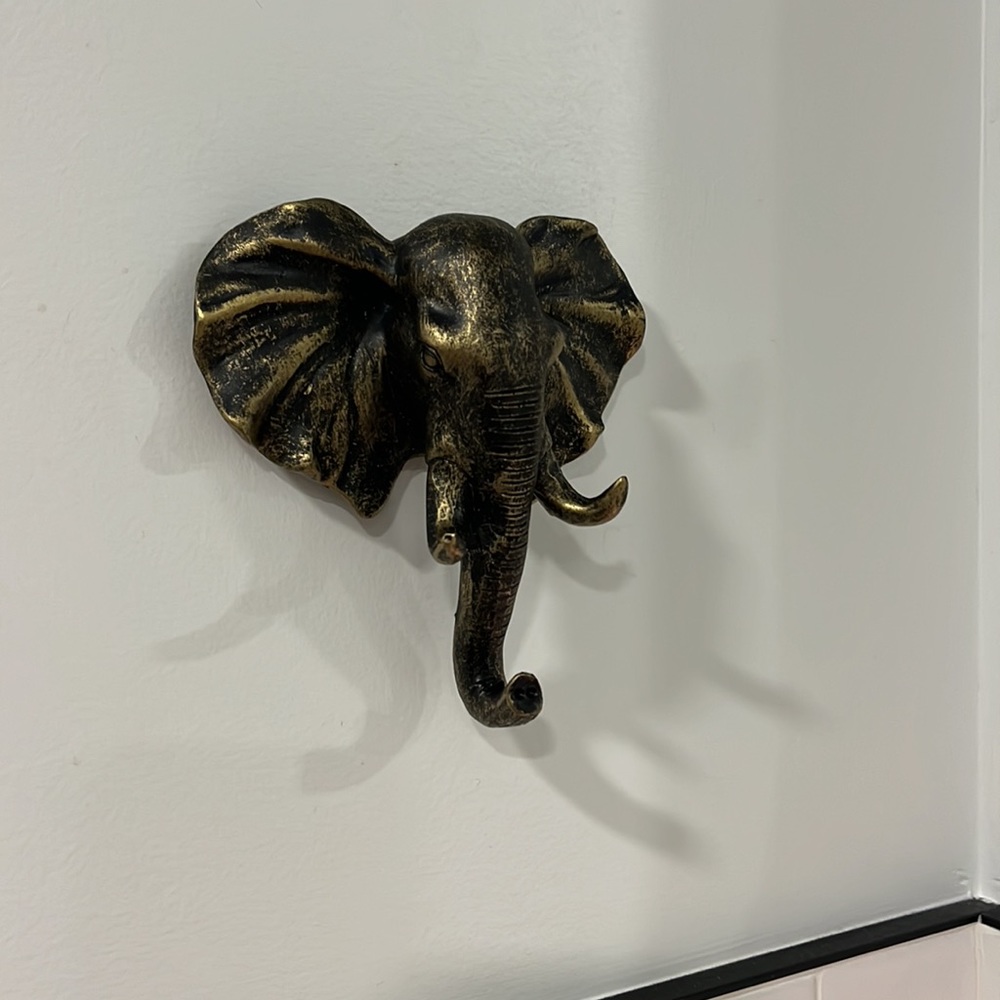elephant wall hooks